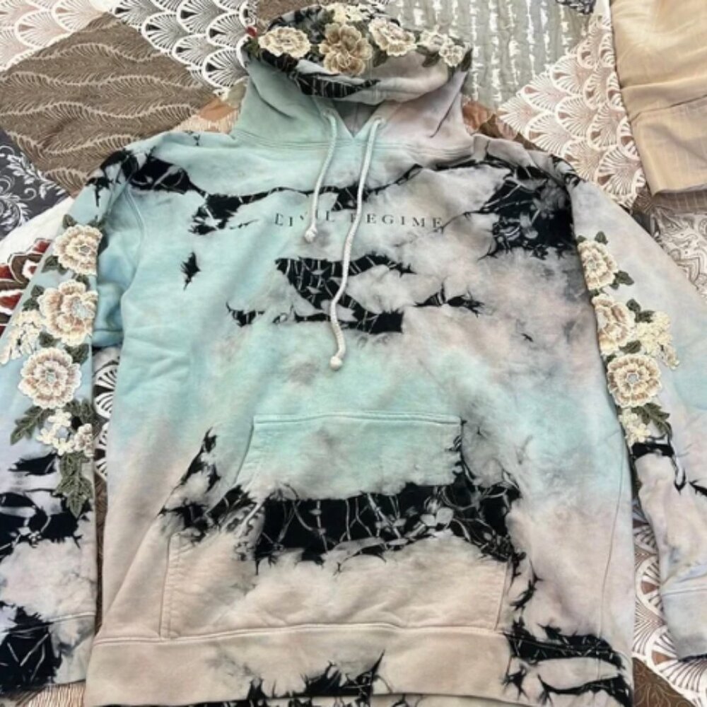 Civil Regime tie dye hoodie